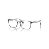 Ray-Ban Eyeglasses Unisex Rb7241d Optics - Transparent Grey Frame Clear Lenses Polarized 55-18