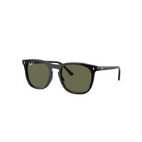 Ray-Ban Sunglasses Unisex Rb2210 - Black Frame Green Lenses Polarized 53-21