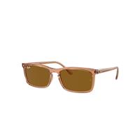Ray-Ban Sunglasses Unisex Rb4435 - Transparent Brown Frame Brown Lenses 56-18