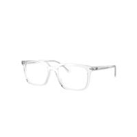 Ray-Ban Eyeglasses Unisex Alain Optics - Transparent Frame Clear Lenses Polarized 54-18