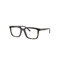 Ray-Ban Eyeglasses Unisex Alain Optics - Havana Frame Clear Lenses Polarized 54-18