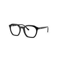 Ray-Ban Eyeglasses Unisex Alice Optics - Black Frame Clear Lenses Polarized 50-21