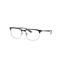 Ray-Ban Eyeglasses Unisex Rb6518 Optics - Sand Grey Frame Clear Lenses Polarized 57-19
