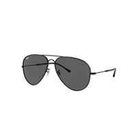 Ray-Ban Sunglasses Unisex Old Aviator - Black Frame Grey Lenses 58-14