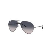 Ray-Ban Sunglasses Unisex Old Aviator - Gunmetal Frame Blue Lenses Polarized 58-14