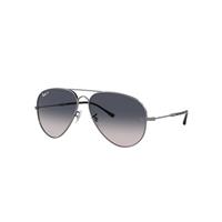 Ray-Ban Sunglasses Unisex Old Aviator - Gunmetal Frame Blue Lenses Polarized 62-14