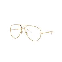 Ray-Ban Sunglasses Unisex Old Aviator Transitions - Arista Gold Frame Clear Lenses 58-14