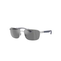 Ray-Ban Sunglasses Unisex Rb3737 - Blue Frame Grey Lenses 60-18