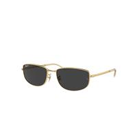 Ray-Ban Sunglasses Unisex Rb3732 - Arista Gold Frame Black Lenses Polarized 56-18