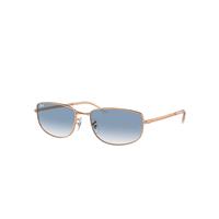 Ray-Ban Sunglasses Unisex Rb3732 - Rose Gold Frame Blue Lenses 59-18
