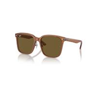 Ray-Ban Sunglasses Unisex Rb2206d - Transparent Brown Frame Brown Lenses 57-18