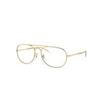 Ray-Ban Sunglasses Unisex Bain Bridge Transitions - Arista Gold Frame Grey Lenses 57-17