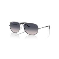Ray-Ban Sunglasses Unisex Bain Bridge - Gunmetal Frame Blue Lenses Polarized 60-17