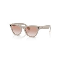 Ray-Ban Meta Chalky Grey Frame Pink Lenses AI Glasses