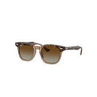 Ray-Ban Sunglasses Children Rb9098s Kids - Havana On Transparent Frame Brown Lenses Polarized 45-18
