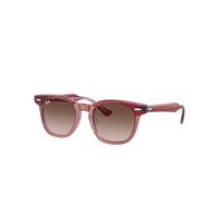 Ray-Ban Sunglasses Children Rb9098s Kids - Top Red & Orange & Light Purple Frame Brown Lenses 45-18