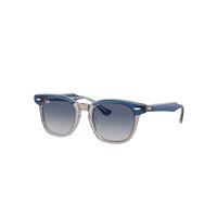 Ray-Ban Sunglasses Children Rb9098s Kids - Top Dark Blue & Brown & Light Grey Frame Grey Lenses 45-18