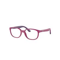 Ray-Ban Eyeglasses Children Rb1632 Optics Kids Bio-based - Fucsia On Violet Frame Clear Lenses 48-16