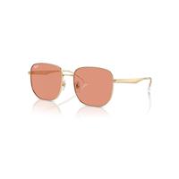 Ray-Ban Sunglasses Unisex Rb3713d - Pale Gold Frame Orange Lenses 57-18