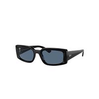 Ray-Ban Sunglasses Unisex Kiliane Bio-based - Black Frame Blue Lenses 54-21