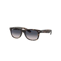 Ray-Ban Sunglasses Unisex New Wayfarer Classic - Havana Frame Blue Lenses Polarized 58-18