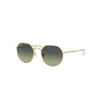 Ray-Ban Sunglasses Unisex Jack - Arista Gold Frame Green Lenses 51-20