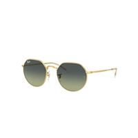 Ray-Ban Sunglasses Unisex Jack - Arista Gold Frame Green Lenses 55-20