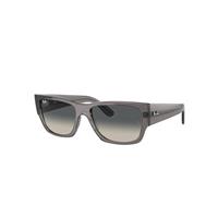 Ray-Ban Sunglasses Unisex Carlos - Opal Dark Grey Frame Grey Lenses 56-18