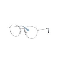 Ray-Ban Eyeglasses Children Rob Optics Kids - Silver Frame Clear Lenses Polarized 46-19