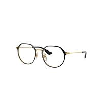 Ray-Ban Eyeglasses Children Jack Optics Kids - Gold Frame Clear Lenses Polarized 47-18