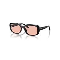 Ray-Ban Sunglasses Unisex Rb4421d Bio-based - Black Frame Pink Lenses 56-18