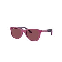 Ray-Ban Sunglasses Children Rb9077s Kids Bio-based - Fuchsia On Violet Frame Violet Lenses Polarized 49-16