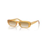 Ray-Ban Sunglasses Unisex Rb4436d Bio-based - Transparent Yellow Frame Brown Lenses 55-16