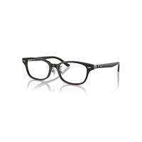 Ray-Ban Eyeglasses Unisex Rb5427d Optics - Transparent Brown Frame Clear Lenses Polarized 53-18