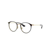 Ray-Ban Eyeglasses Children Rb1053 Optics Kids - Gold Frame Clear Lenses Polarized 45-18