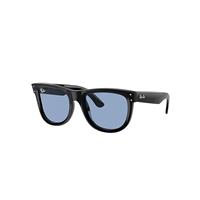 Ray-Ban Sunglasses Unisex Wayfarer Reverse - Black Frame Blue Lenses 53-20