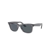 Ray-Ban Sunglasses Unisex Original Wayfarer Classic - Transparent Gray Frame Blue Lenses 50-22