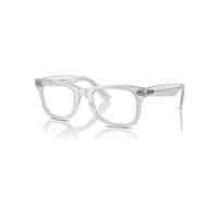 Ray-Ban Eyeglasses Unisex Wayfarer Ease Optics Change - Photo Striped Light Blue Frame Clear Lenses Polarized 50-22