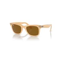 Ray-Ban Sunglasses Unisex Original Wayfarer Change - Photo Striped Brown Frame Brown Lenses 50-22