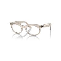Ray-Ban Eyeglasses Unisex Wayfarer Oval Optics Change - Photo Waves Grey Frame Clear Lenses Polarized 50-22