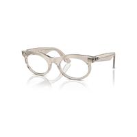 Ray-Ban Sunglasses Unisex Wayfarer Oval Change Transitions - Photo Waves Grey Frame Clear Lenses 53-22