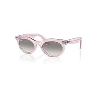 Ray-Ban Sunglasses Unisex Wayfarer Oval Change - Photo Waves Purple Frame Grey Lenses 53-22