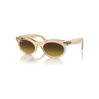 Ray-Ban Sunglasses Unisex Wayfarer Oval Change - Photo Waves Brown Frame Brown Lenses 53-22