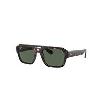 Ray-Ban Sunglasses Unisex Corrigan Bio-based - Havana Frame Green Lenses 54-20