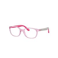 Ray-Ban Eyeglasses Children Rb1632 Optics Kids Bio-based - Grey On Fuchsia Frame Clear Lenses 46-16
