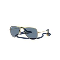 Ray-Ban Sunglasses Children Aviator Kids - Arista Gold Frame Blue Lenses 52-14