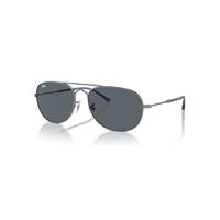 Ray-Ban Sunglasses Unisex Bain Bridge - Gunmetal Frame Blue Lenses 60-17