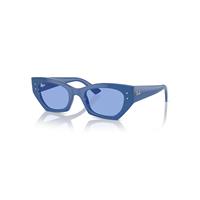 Ray-Ban Sunglasses Unisex Zena Bio-based Limited - Electric Blue Frame Blue Lenses 49-22