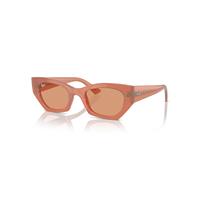 Ray-Ban Sunglasses Unisex Zena Bio-based - Cloudy Cannella Frame Orange Lenses 49-22