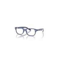 Ray-Ban Eyeglasses Children Rb1555 Optics Kids Marvel Miles Morales - Blue With Internal Pattern Blue Frame Demo Lens Lenses Polarized 48-16